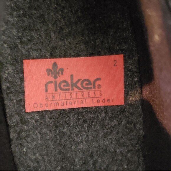 Rieker's Women's Anti Stress Rebecca Black Bootie Size 40 - Picture 11 of 11